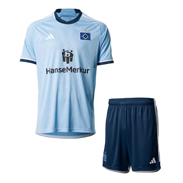 Camiseta Hamburgo S.V Replica Segunda Ropa Niño 2023/24